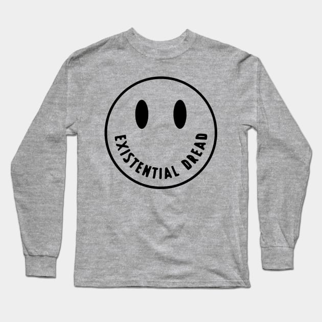 Existential Dread Long Sleeve T-Shirt by Nick Quintero